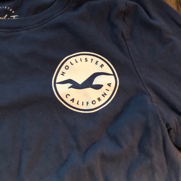 Hollister Long Sleeve Ombré Shirt - Picture 2 of 4